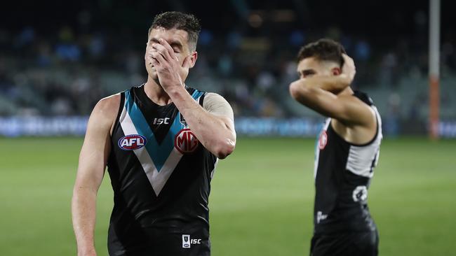 The Power finished the 2020 regular season as minor premiers but did not make it to the grand final. (Photo by Ryan Pierse/Getty Images)