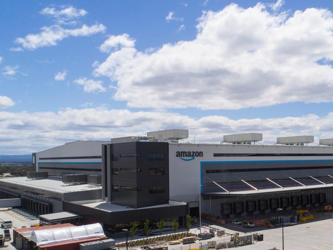 Amazon Australia’s fulfilment centre at Kemps Creek in Sydney. Picture: Supplied