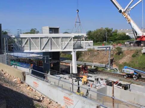 Cross River Rail timelapse