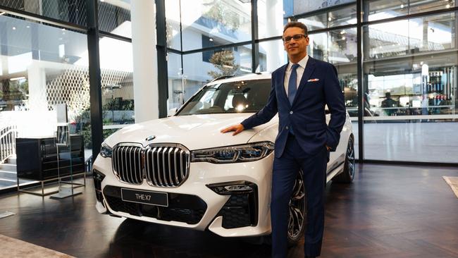 BMW Group Australia chief executive Vikram Pawah Picture: Robert Hamilton