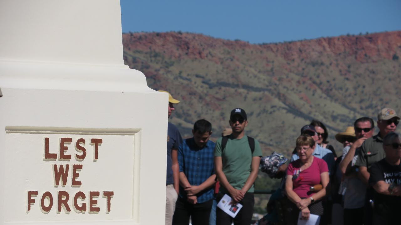 Anzac Hill will host two services for Alice Springs locals.
