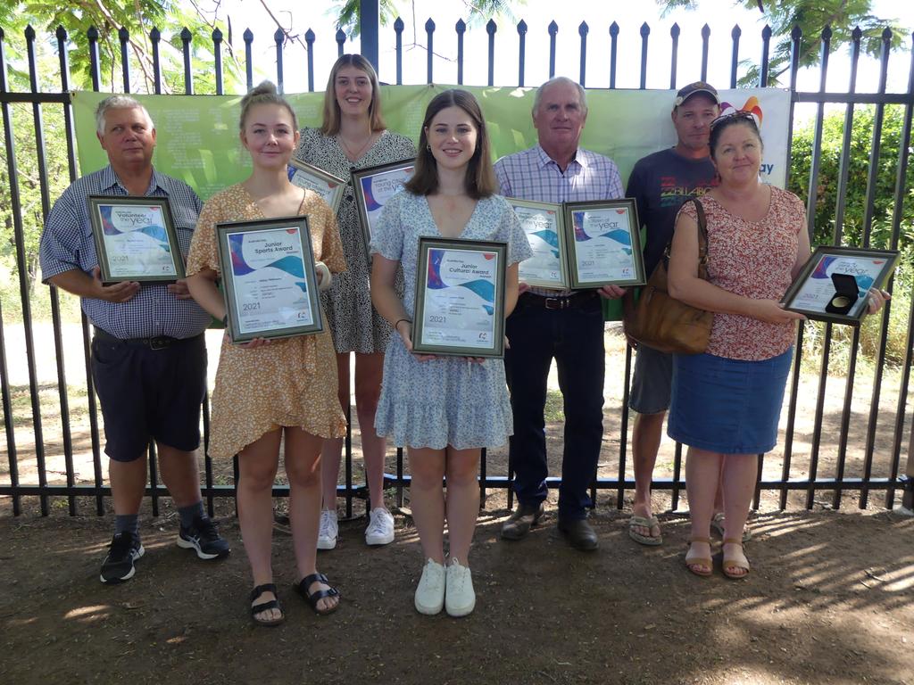 Gayndah Australia Day Awards 2021. File Photo.