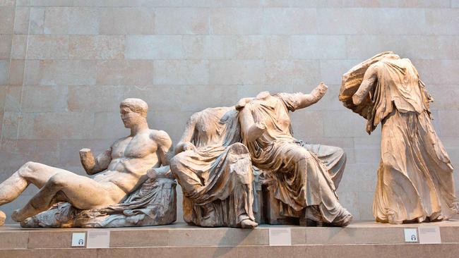 The Elgin marbles in the British Museum. Picture: Alamy