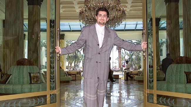Sunland’s Sabha Abedian opening Palazzo Versace on September 15, 2000.