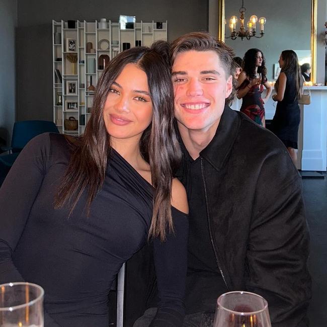 Sam Durham and Paris Bishop have gone ‘Insta-official’. Picture: Instagram