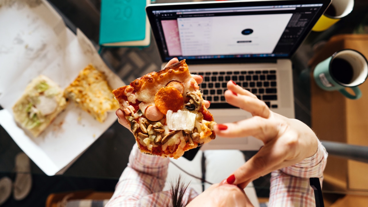 Happy carb loading. Image: Getty