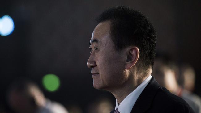 Chairman of China's Wanda Group Wang Jianlin.