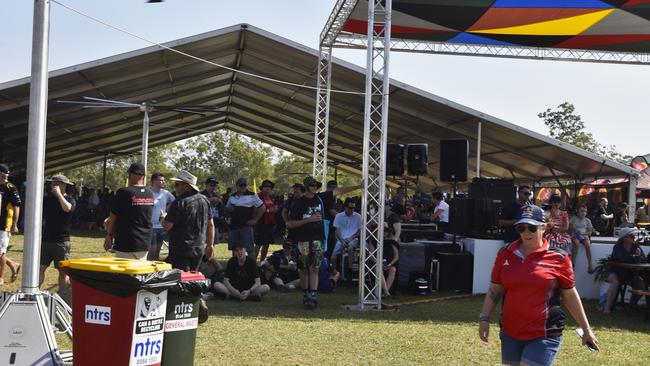 The Valley Infield at the 2024 Darwin Triple Crown. Picture: Darcy Jennings.