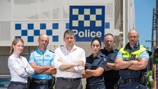 Victoria’s powerful police union is threatening industrial action if the state government does not reconsider its pay offer. Picture: Jason Edwards