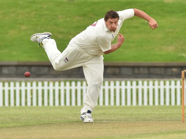 Trent Lawford bends his back. Picture: Rob Leeson