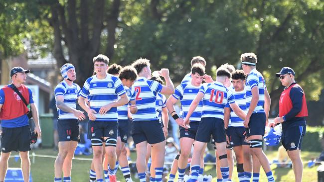 Nudgee had a narrow win today. Picture, John Gass