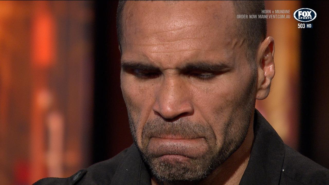 Anthony Mundine revealed his tight bond with the Tallis family.