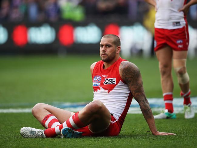 Lance Buddy Franklin ankle injury: Sydney Swans AFL Grand Final | Daily ...