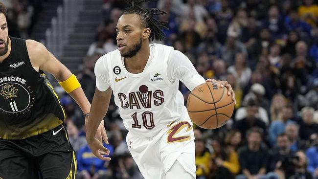 Darius Garland won the race to 50. Photo: Thearon W. Henderson/Getty Images/AFP