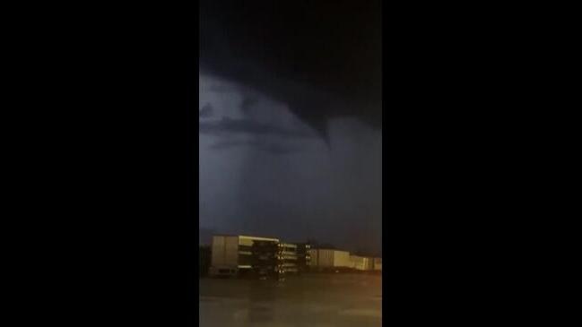 Funnel Cloud Looms Amid Tornado Warnings in Evansville | news.com.au ...