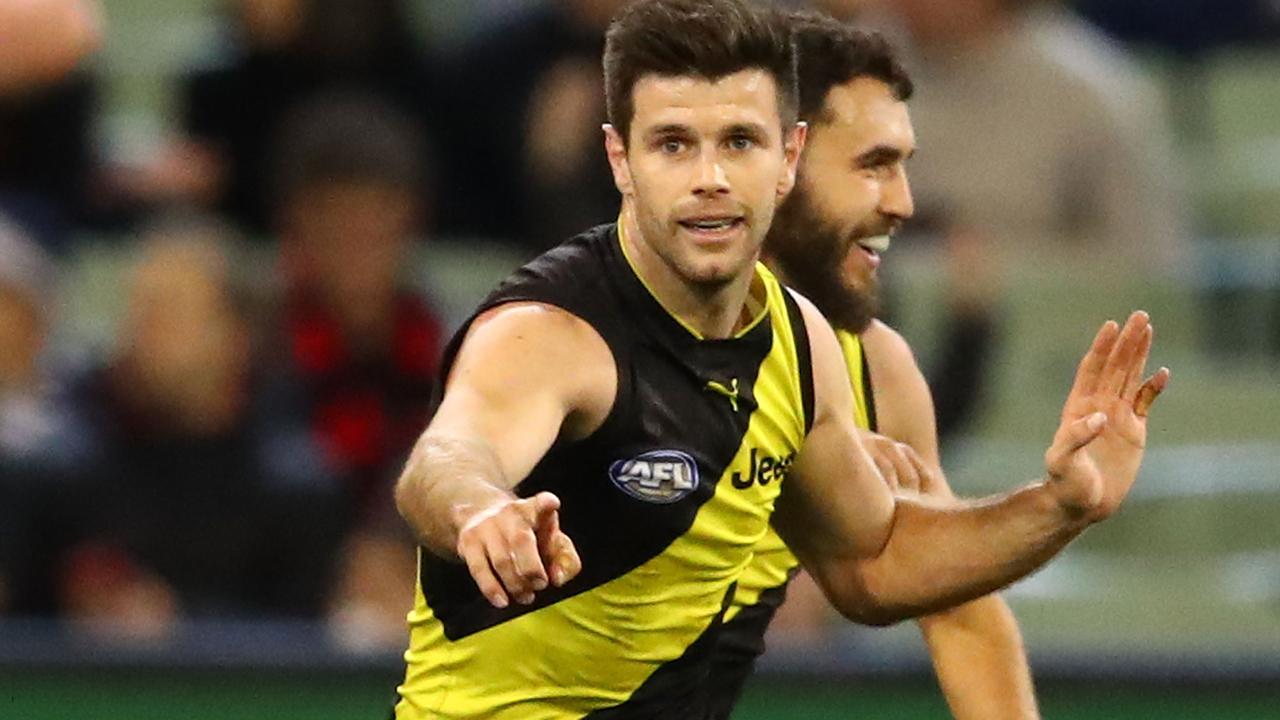 Trent Cotchin is back for the Tigers. Picture: Getty Images