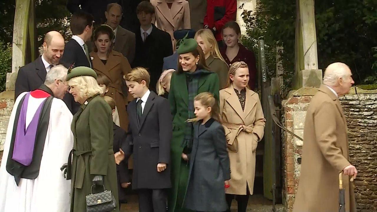 Royal Family attend Christmas church service in Sandringham