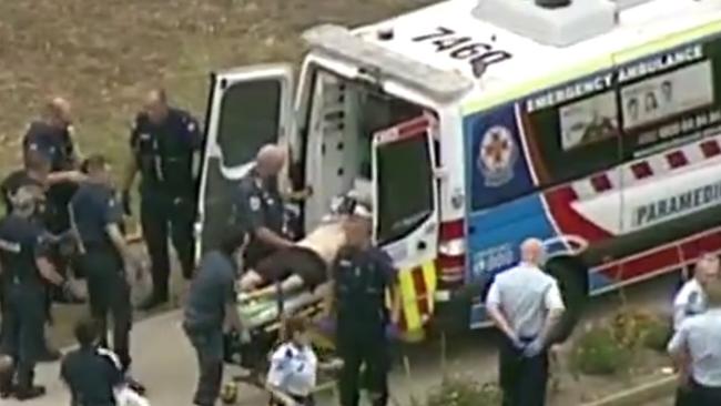 The second man was released from hospital today. Picture: Seven News