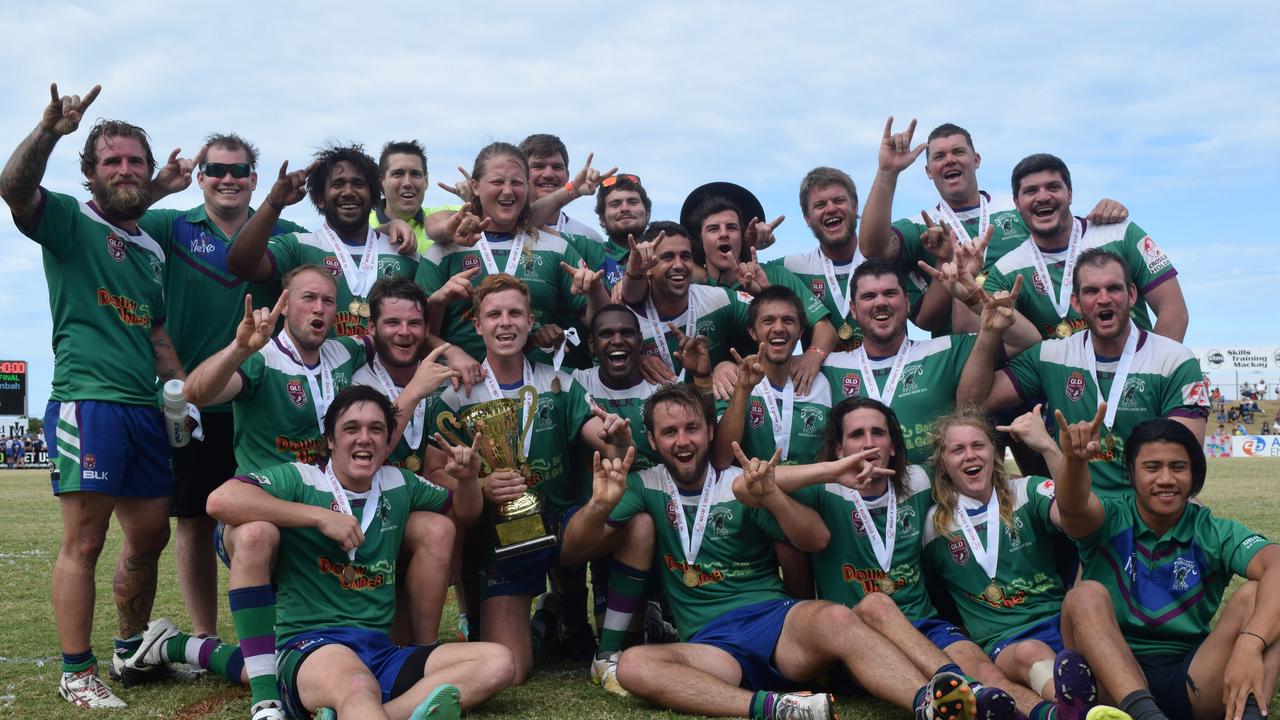 CHAMPIONS: The Brahmans produced a dominant performance in the reserve grade grand final, making it two premierships in one day for the club.Photo Keagan Ryan / Whitsunday Times