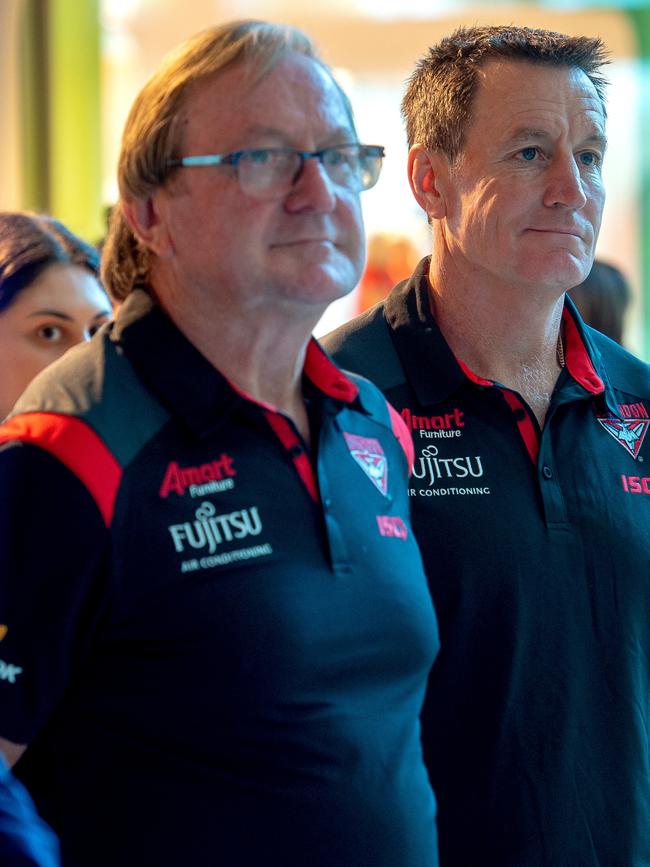 Kevin Sheedy is an ambassador at John Worsfold’s Essendon. Picture: Jay Town