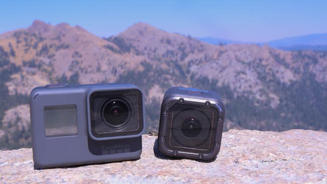 GoPro's Hero5 and Session cameras are designed for outdoor adventures. Picture: Alexandra Cameron