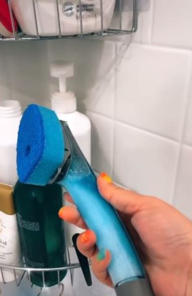 This TikTok-Viral Cleaning Tool Makes Showers Look 'Brand New