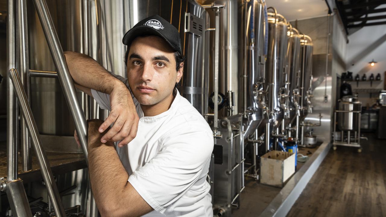 Flaming Knights owner and 4 Brothers Brewing executive chef Mark Aboud wants to see local businesses supported, Wednesday, March 9, 2022. Picture: Kevin Farmer