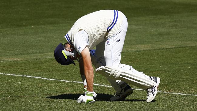 Hughes had been in a fierce battle with Pattinson. Picture: Daniel Pockett/Getty Images