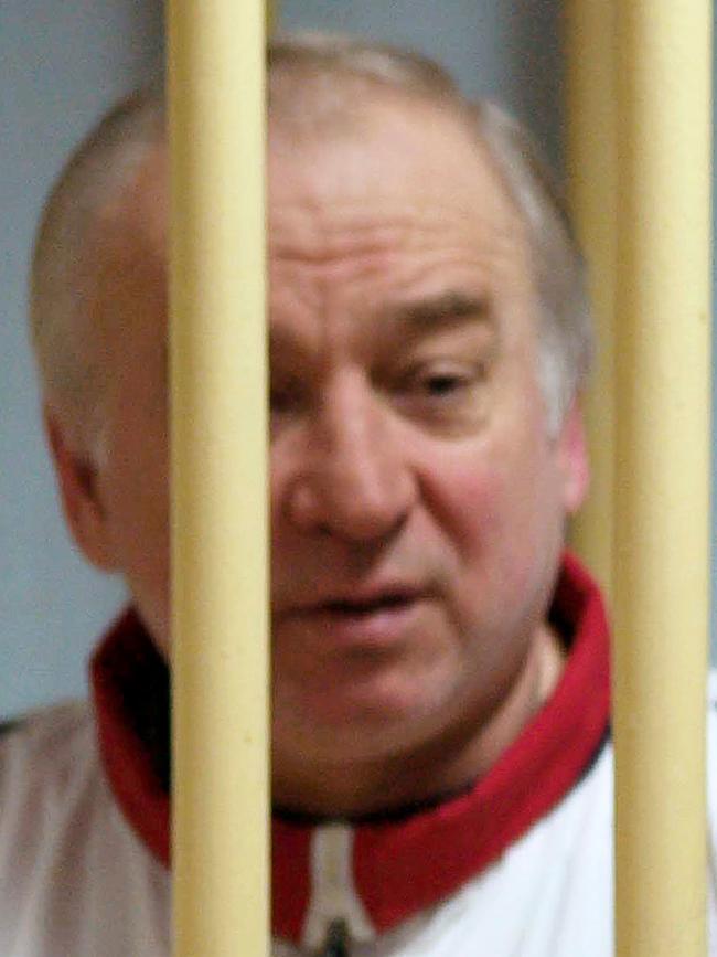 Former Russian military intelligence colonel Sergei Skripal was found slumped in an English town following a poison attack. Picture: AFP Photo