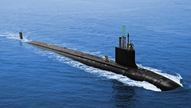 The Virginia class, is a class of nuclear-powered cruise missile fast-attack submarines, in service in the US navy.