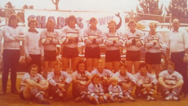 Ricky Stuart and brother Jamie carried the sand bucket over 40 years ago for Lakes United Sharks.