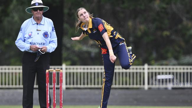 Central Coast skipper Ava Drury was a standout on finals day. Picture: Martin Ollman