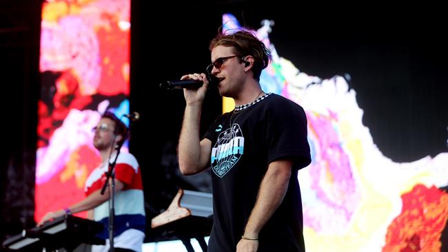 The Grass Is Greener music festival at the Cairns Showgrounds. Crooked Colours performing. PICTURE: STEWART MCLEAN