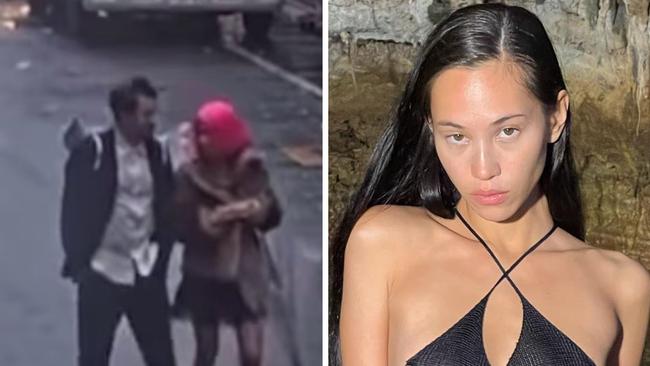 Harry's wild night out with Kiko was caught on webcam street footage in Tokyo.