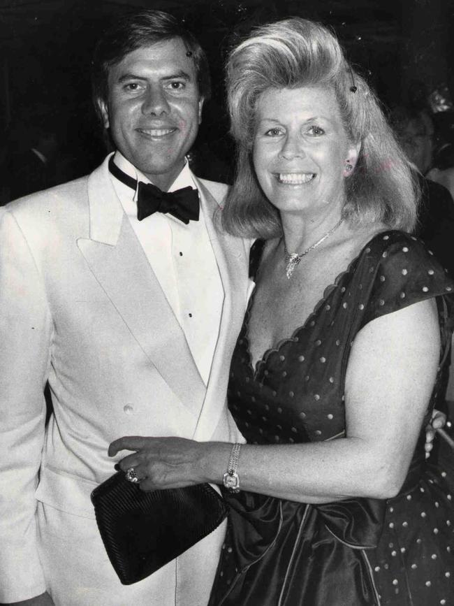 Christopher and Pixie Skase in Queensland in 1987.