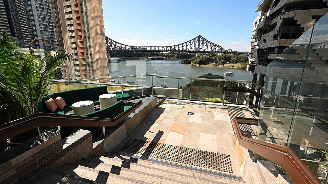 The Aviary boasts Brisbane River and Story Bridge views from its fourth floor Queen St location. Picture: Lyndon Mechielsen