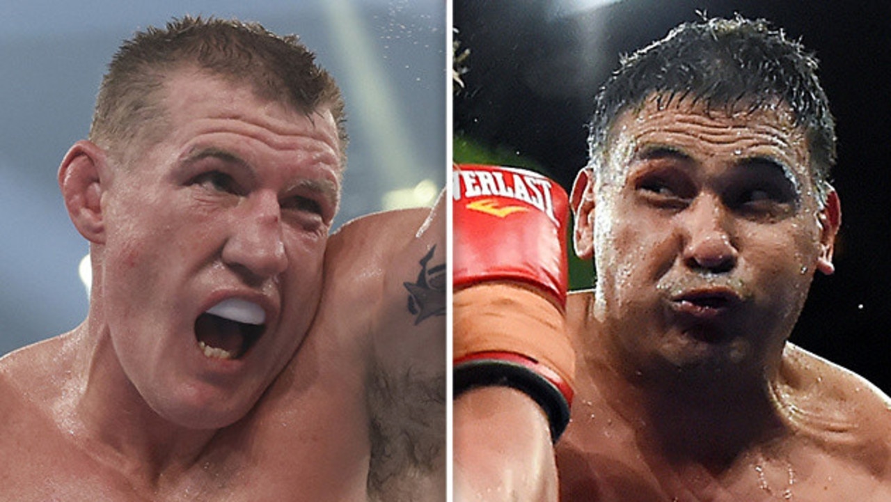 Paul Gallen Justin Hodges fight