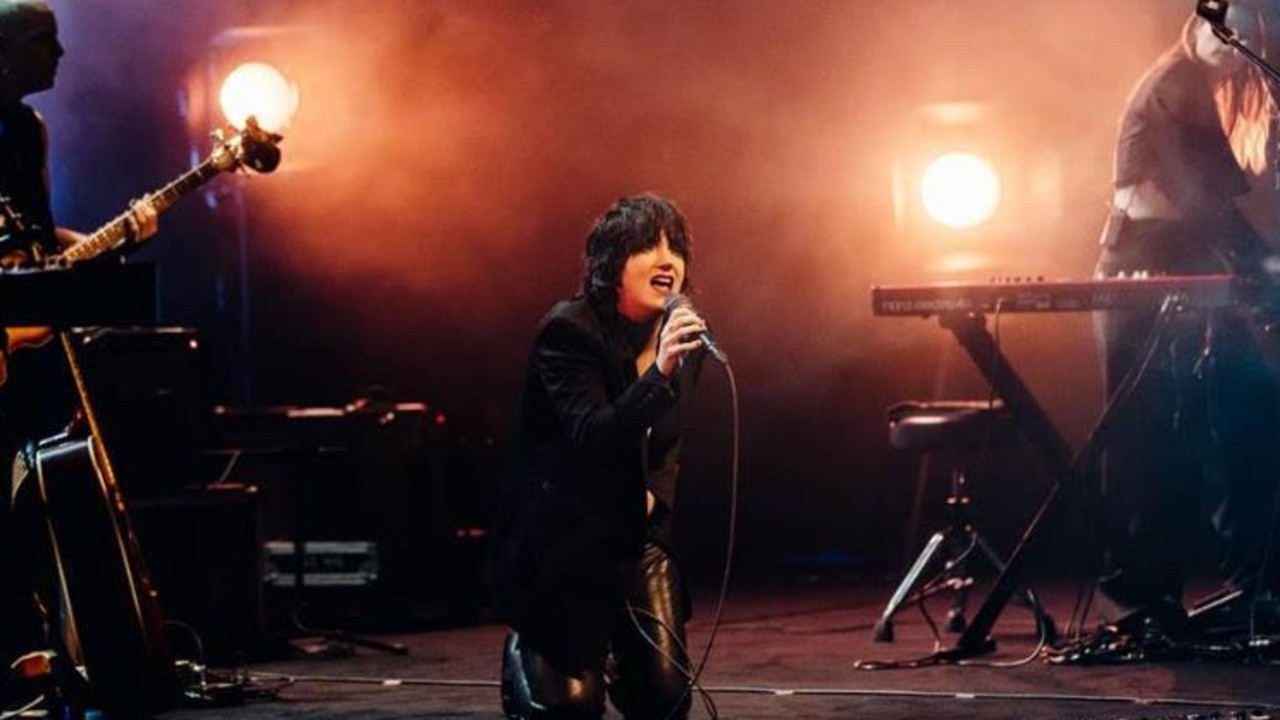 Sharon Van Etten mesmerised audiences with an arresting performance in the Concert Hall. Picture: Jordan Munns