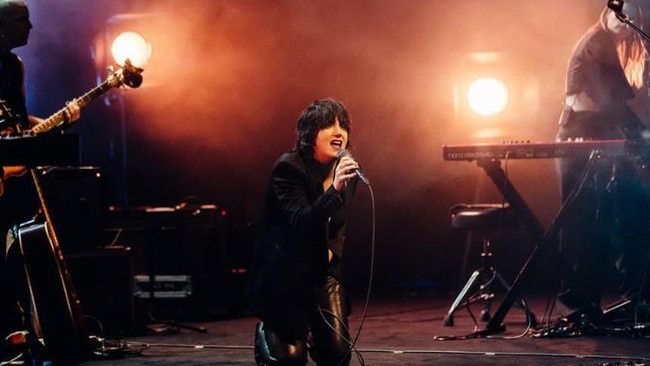 Sharon Van Etten mesmerised audiences with an arresting performance in the Concert Hall. Picture: Jordan Munns