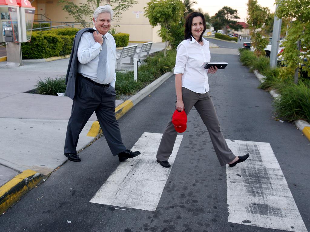 Henry and Annastacia Palaszczuk’s Abbey Road moment