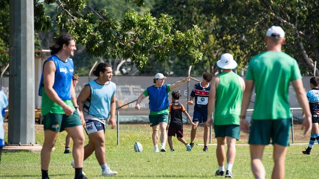 Australian 7s men's team train in Darwin ahead of the 2024 Paris Olympics. Picture: Pema Tamang Pakhrin