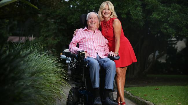 Lawyers for Kerri-Anne Kennerley’s late husband John have launched legal action against the golf course where he fell. Picture: Christian Gilles