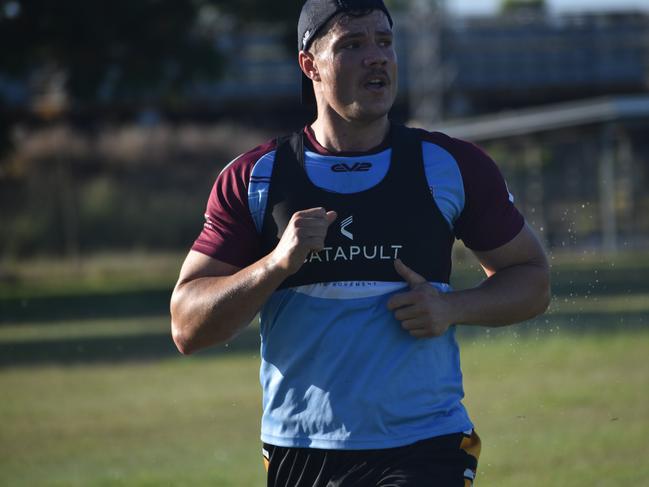 CQ Capras under-16, under-18, under-21 and senior men training at Kettle Park, Rockhampton, on December 3, 2022.