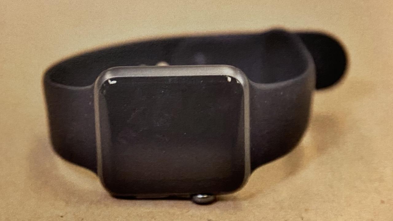 Prosecutors say an Apple Watch worn by Myrna Nilsson recorded a “flurry” of activity, then “all movement stops”. Picture: Supplied