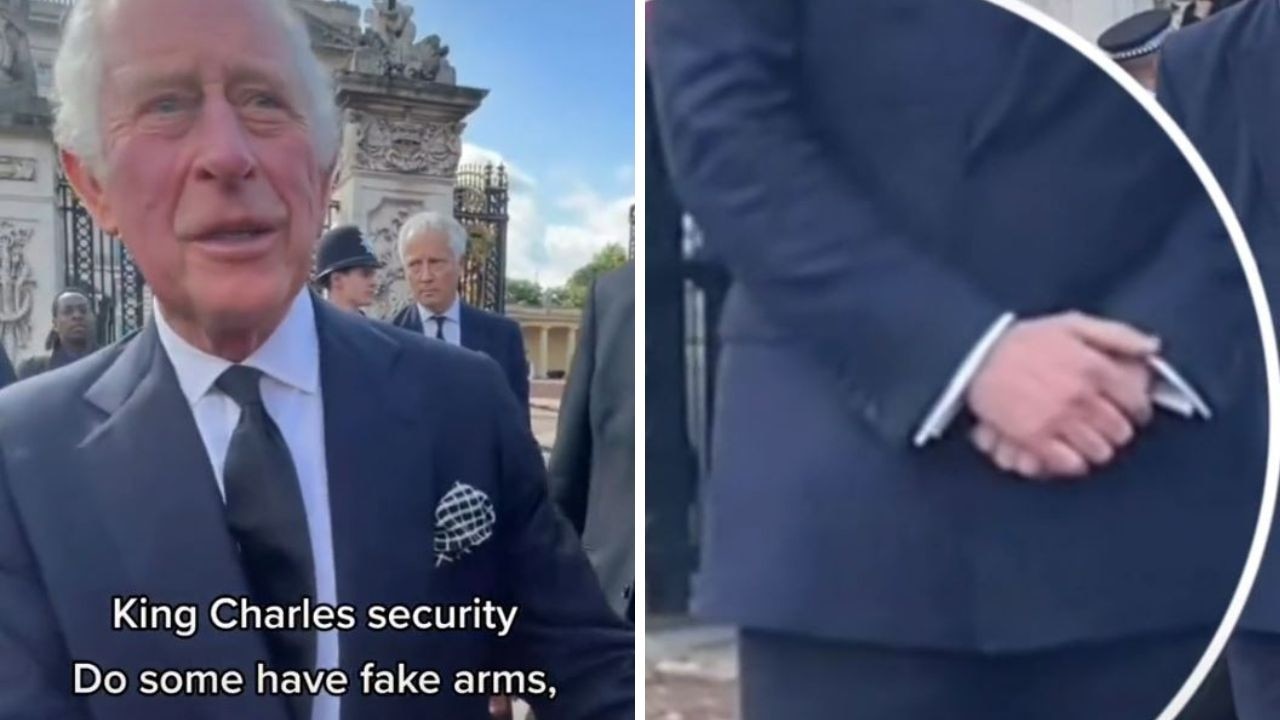 King Charles’ bodyguards TikTok video claims royal security using fake