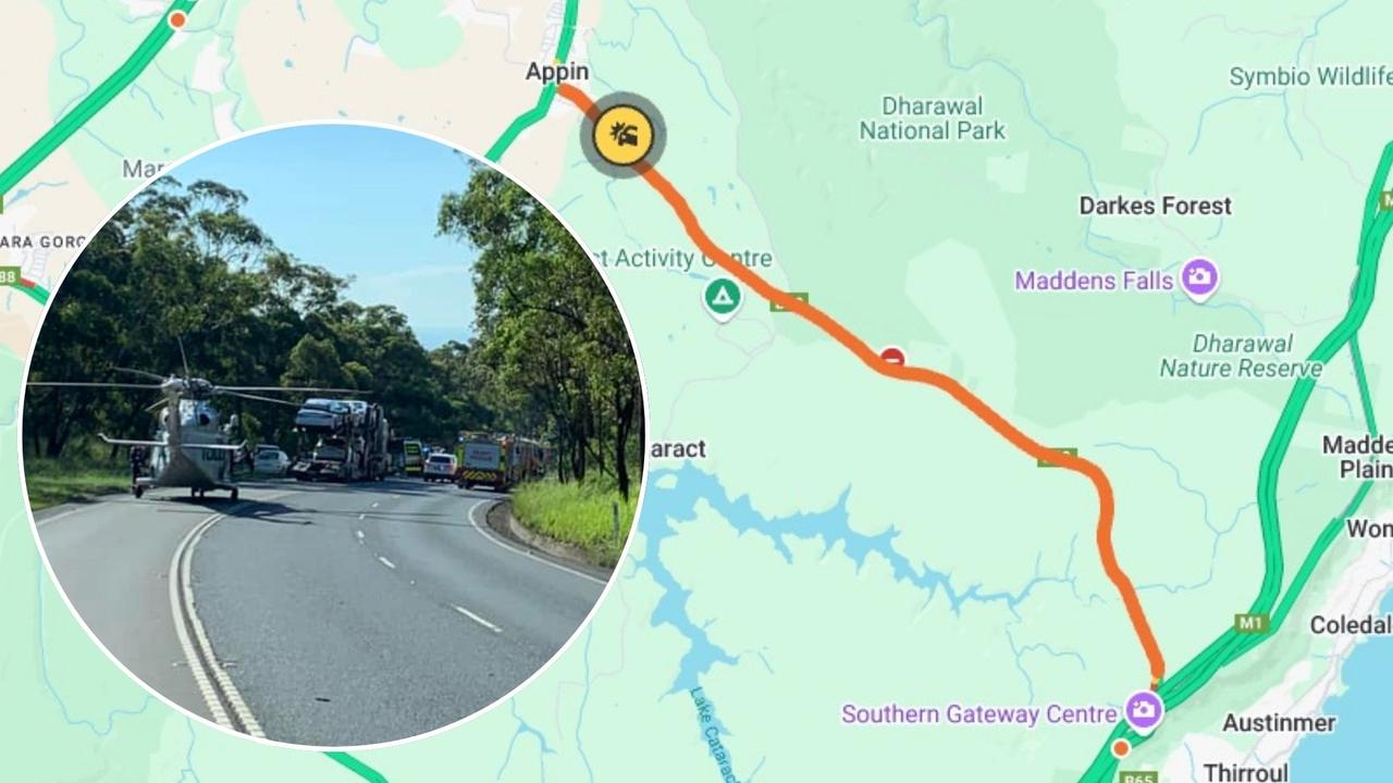 Children among the injured, man fighting for life after truck and ute collide