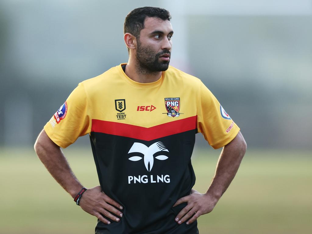 PNG and South Sydney star Alex Johnston. Picture: Matt King/Getty Images