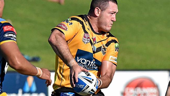 Sunshine Coast Falcons against Norths at Sunshine Coast Stadium. Falcons forward Martin Cordwell. Picture: Warren Lynam