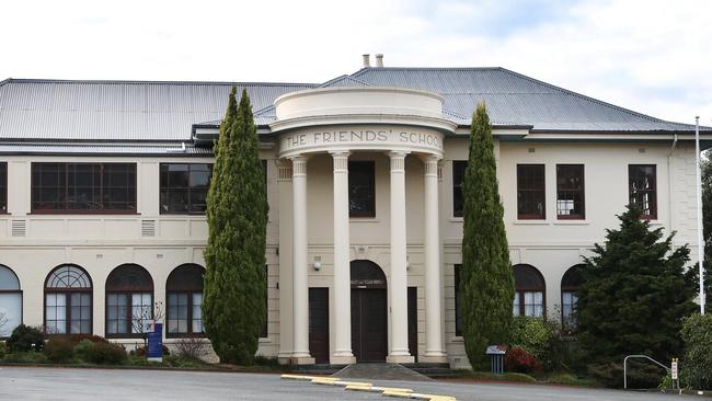 The Friends’ School in Hobart has topped out the list as the state’s wealthiest school. Picture: Nikki Davis-Jones