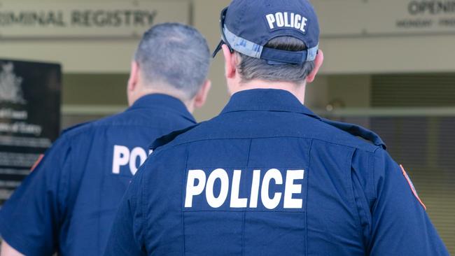 A 20-year-old man has been arrested after police were called to a Palmerston home. Picture: Glenn Campbell